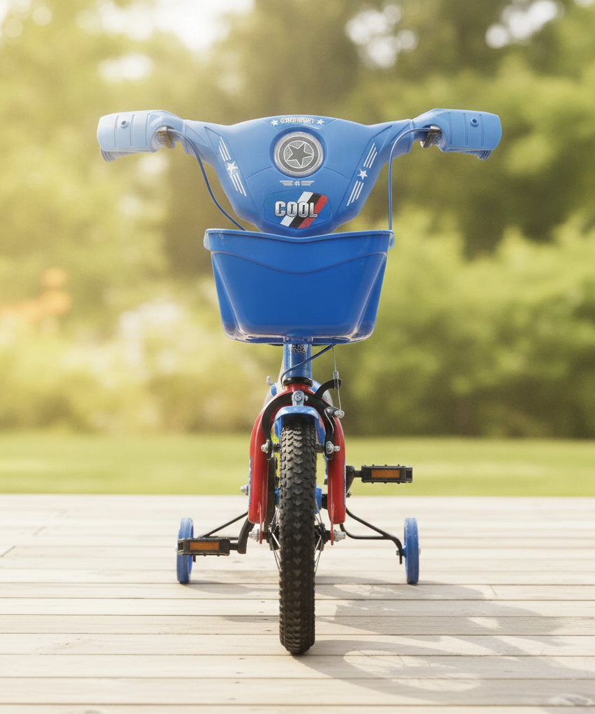 COOL Kids' Training Bicycle with Basket Size 16