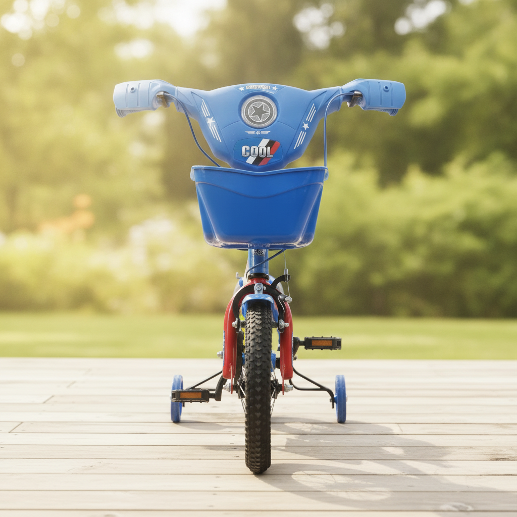 COOL Kids' Training Bicycle with Basket Size 16