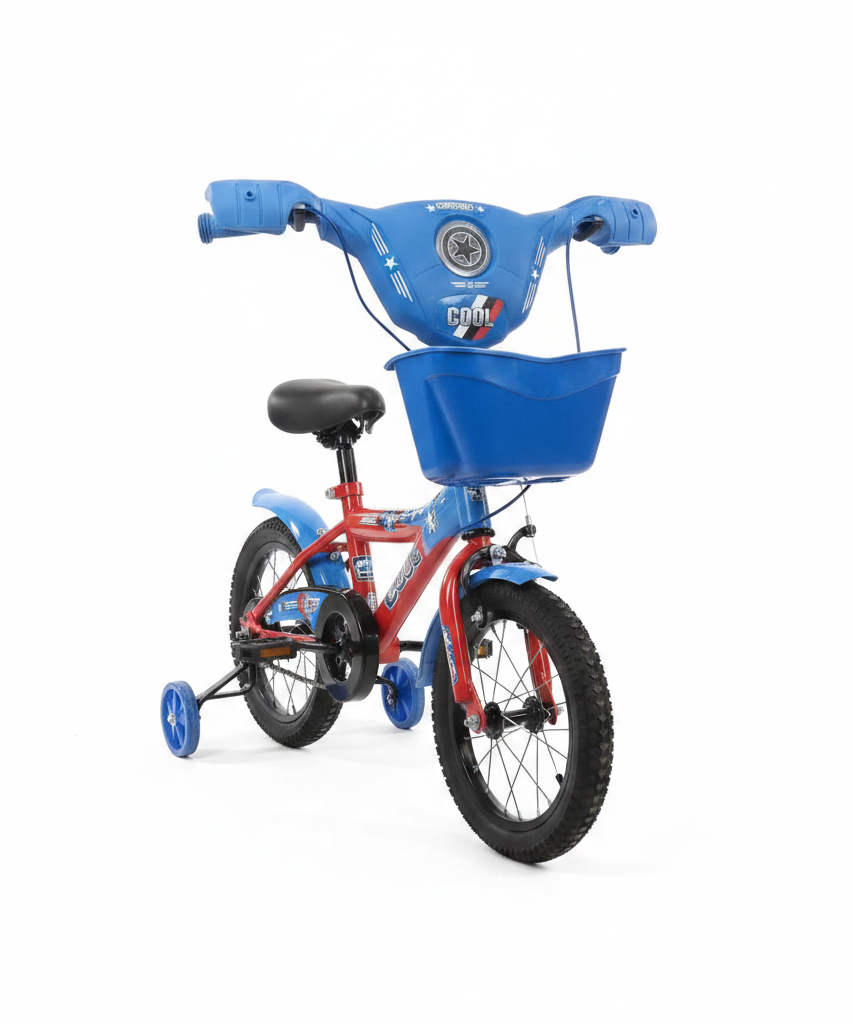 COOL Kids' Training Bicycle with Basket Size 16