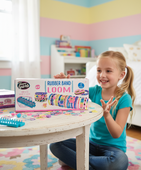 CRA-Z-ART Shimmer 'n Sparkle Rubber Band Loom