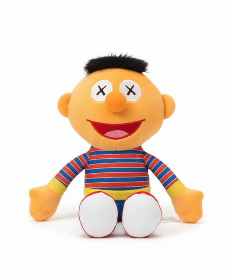 Carol for Toys Ernie-Inspired X-Eyes Plush 30 Cm