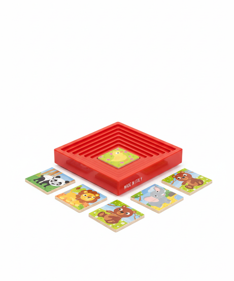 Carotina Baby 8 Progressive Puzzles - Special Puzzle Box