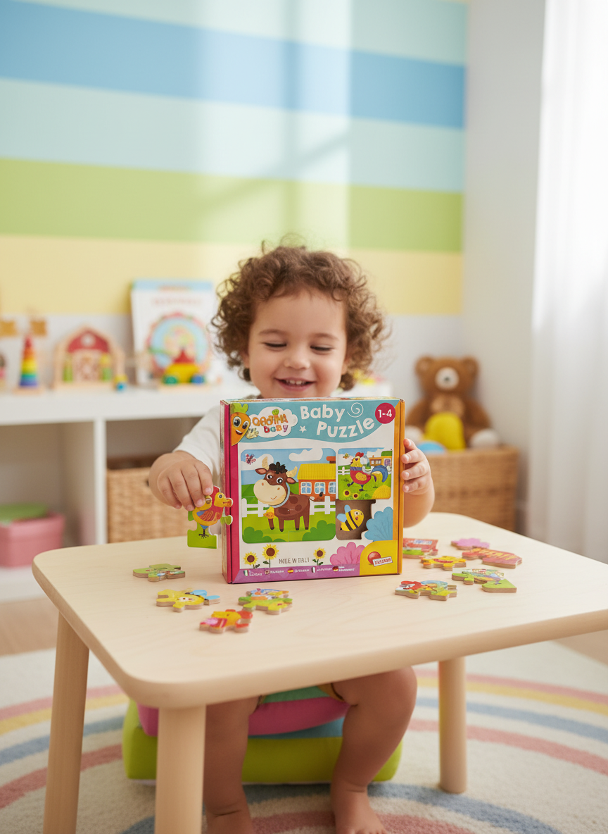 Carotina Baby Baby Puzzle: The Farm