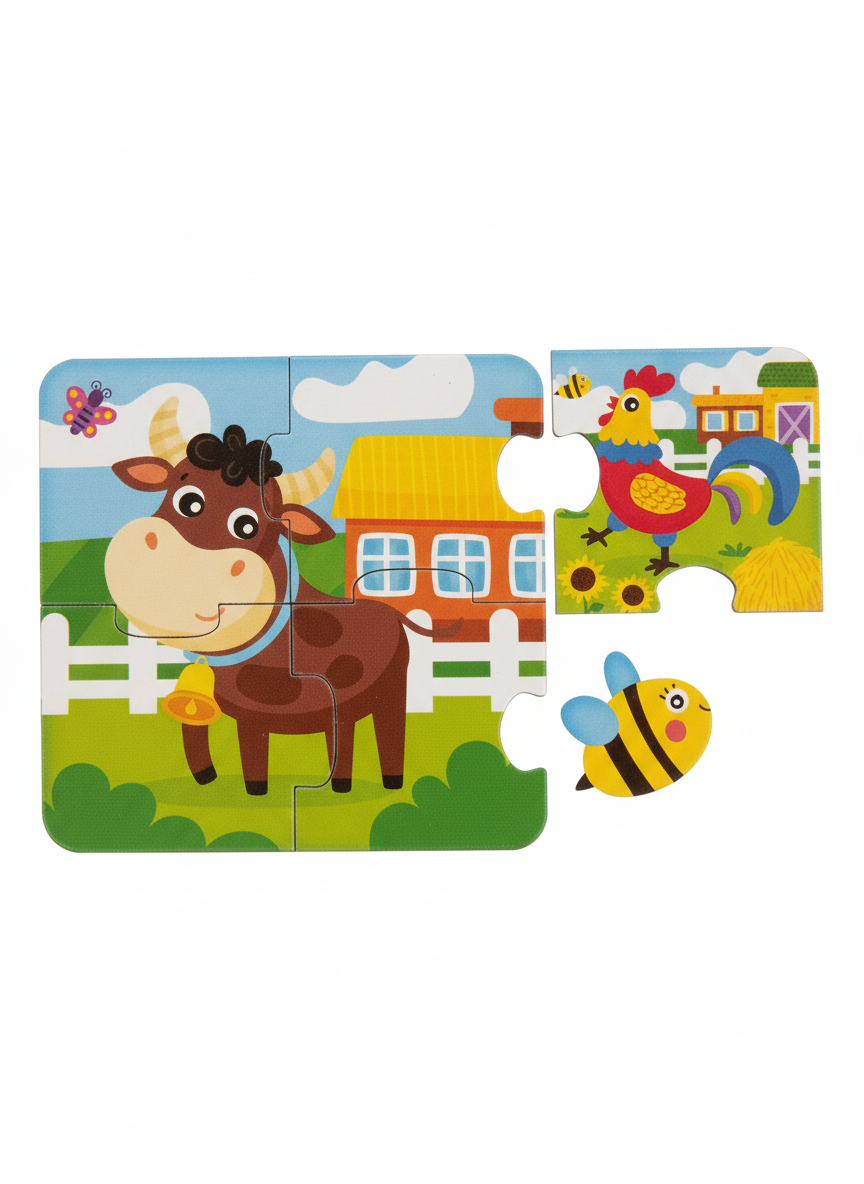 Carotina Baby Baby Puzzle: The Farm