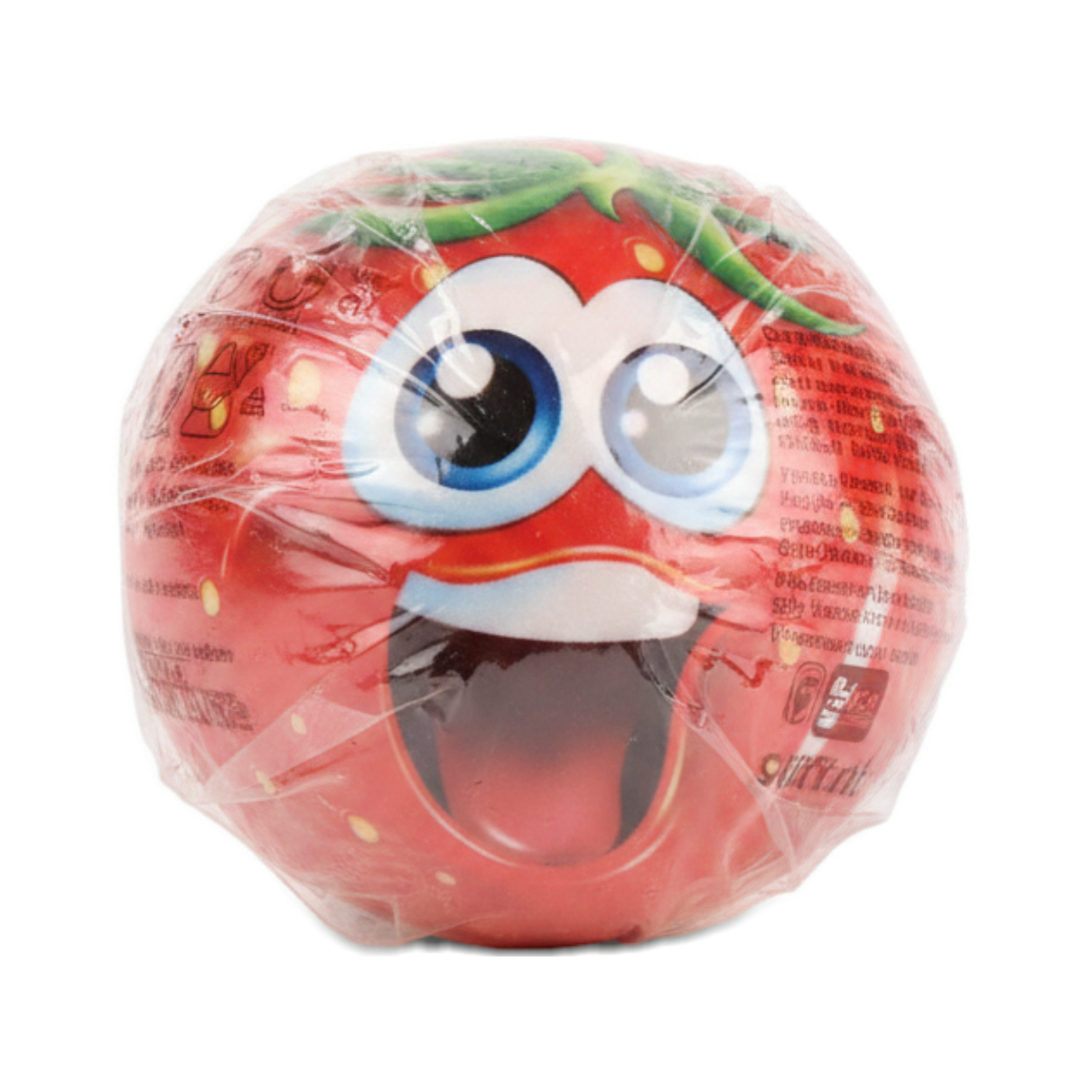 Cartoon Strawberry Squishy Stress Ball
