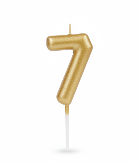 Chandler's Happy Birthday Number 7 Candle