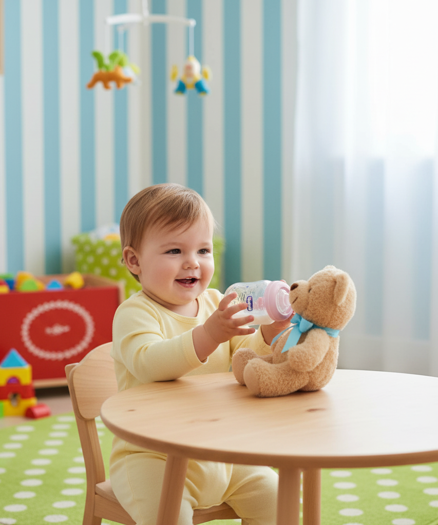 Chicco NaturalFeeling Adjustable Flow Silicone Teats 4m+ (2 Pcs)