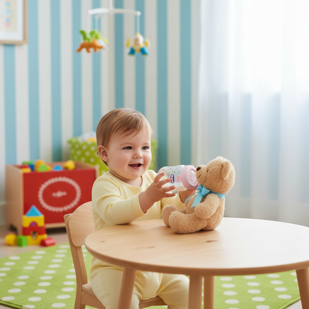 Chicco NaturalFeeling Adjustable Flow Silicone Teats 4m+ (2 Pcs)