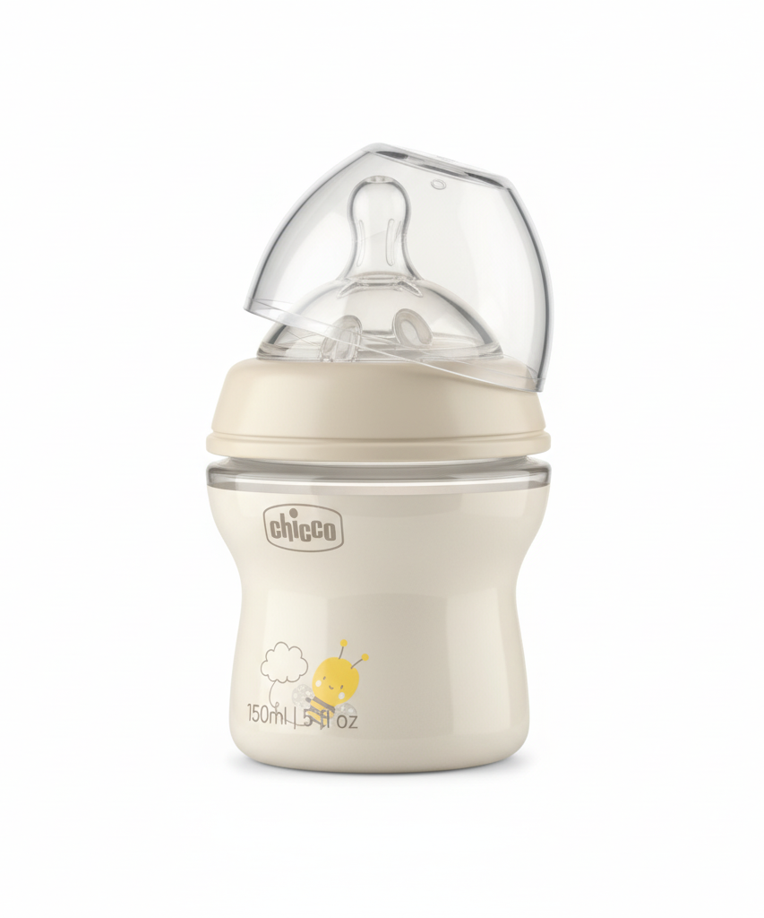Chicco NaturalFeeling Baby Feeding Bottle 0m+, 150ml