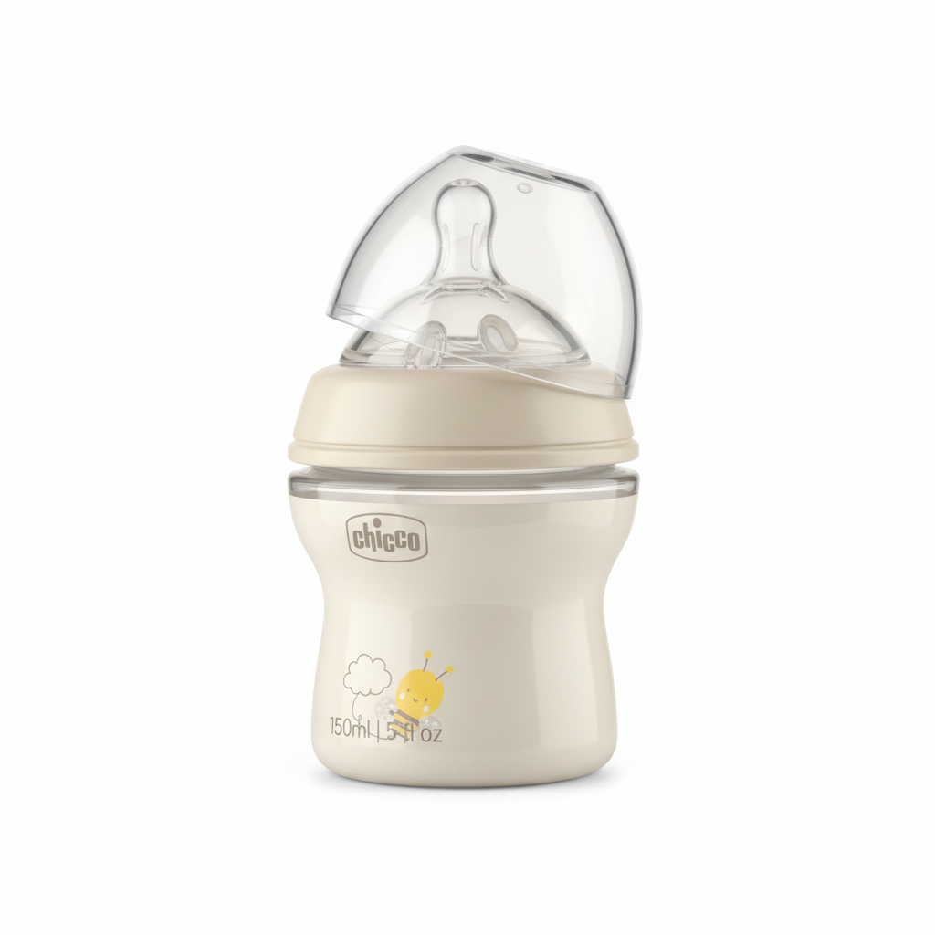 Chicco NaturalFeeling Baby Feeding Bottle 0m+, 150ml