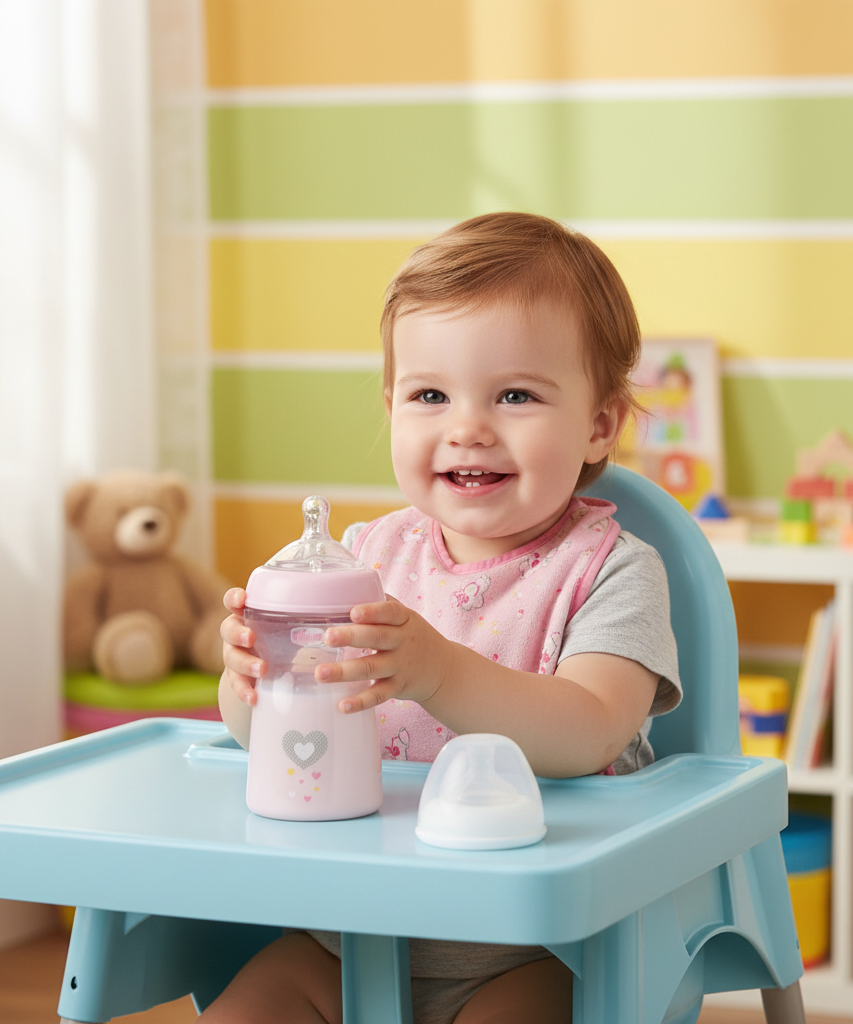 Chicco NaturalFeeling Feeding Bottle 330ml (6m+)