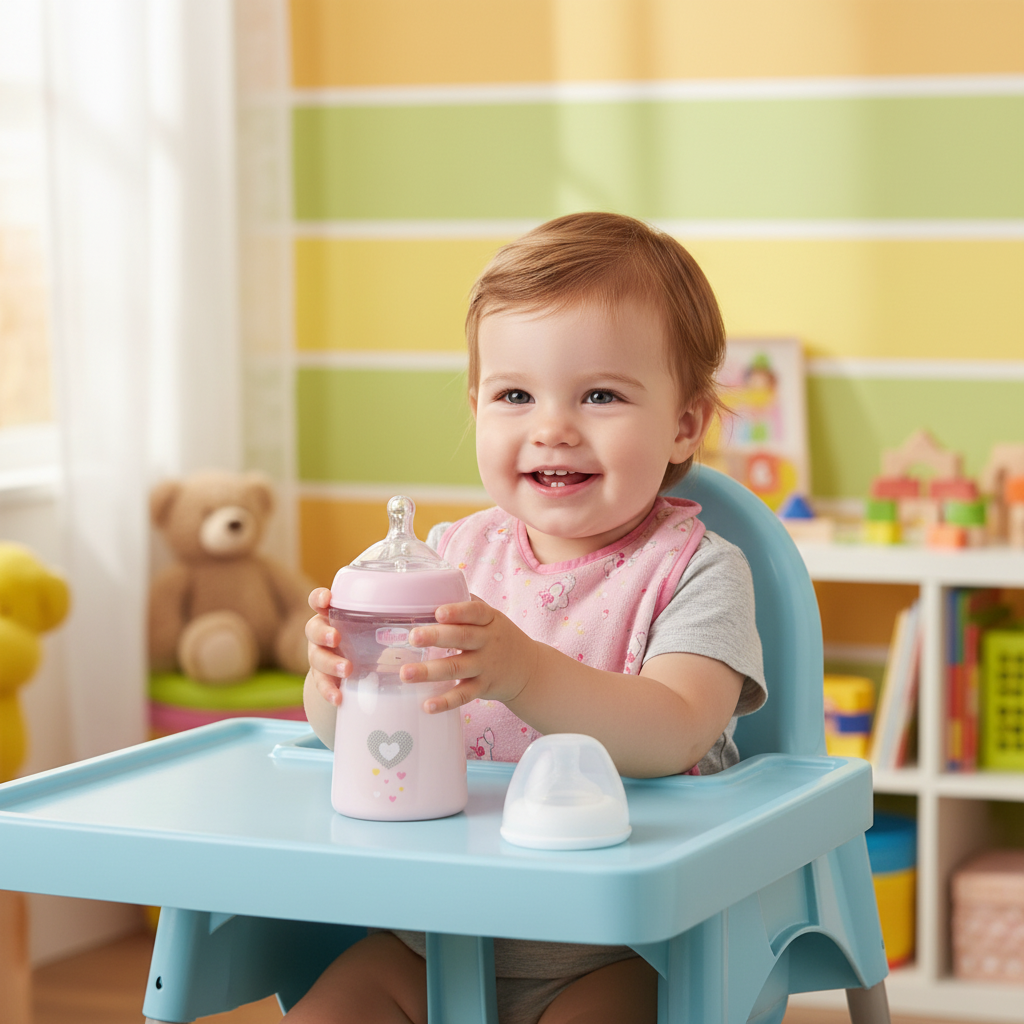 Chicco NaturalFeeling Feeding Bottle 330ml (6m+)