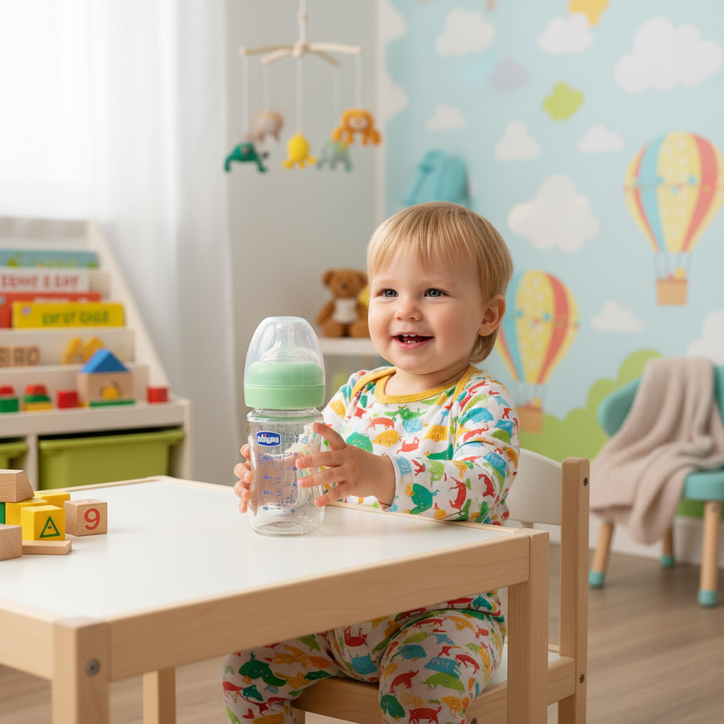 Chicco Perfect Easy Physio Anti-Colic Glass Baby Bottle