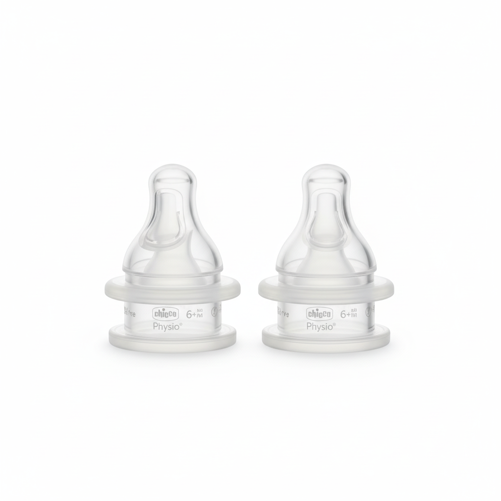 Chicco Physio Anti-Colic Silicone Teat (6+ Months)