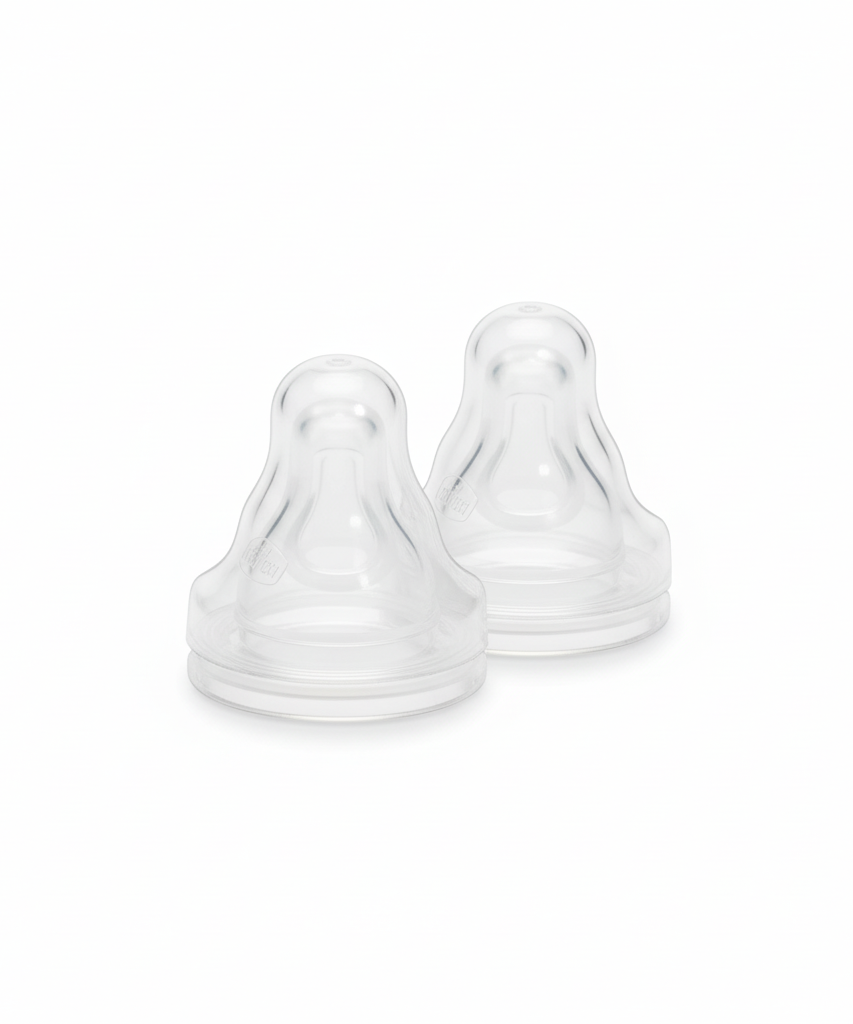 Chicco Physio Anti-Colic Teats, Medium Flow (2+ Months)