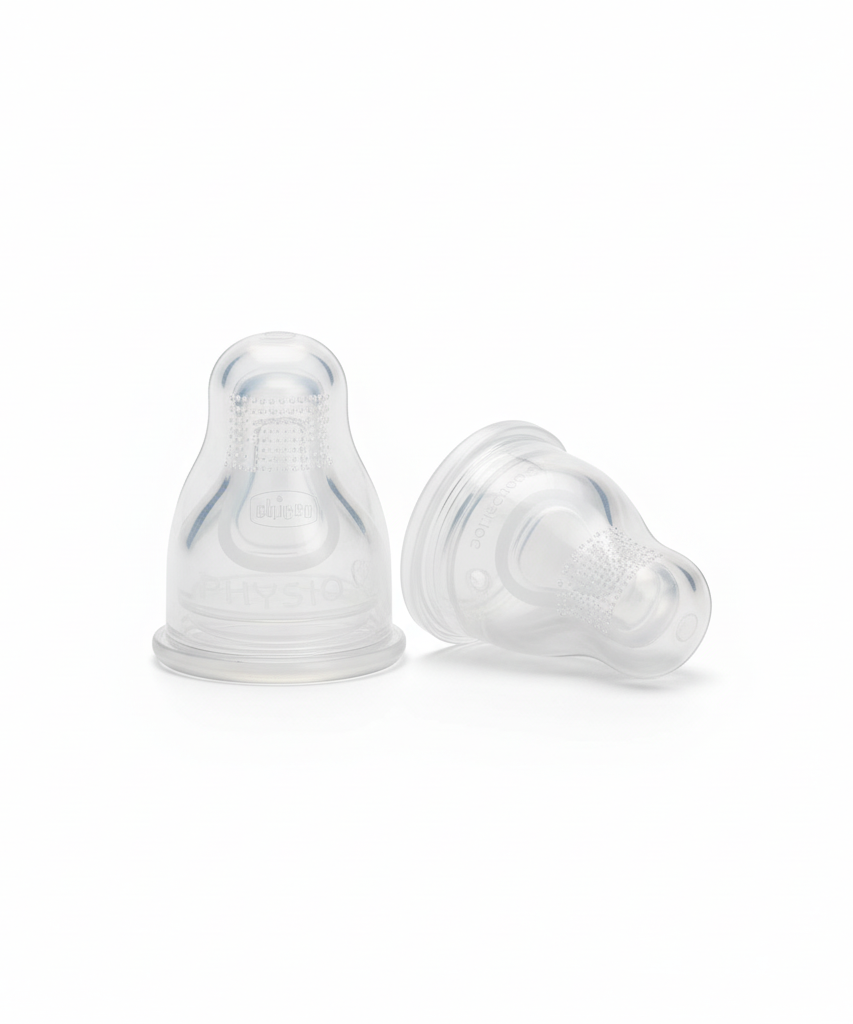 Chicco Physio Anti-Colic Teats, Medium Flow (2+ Months)