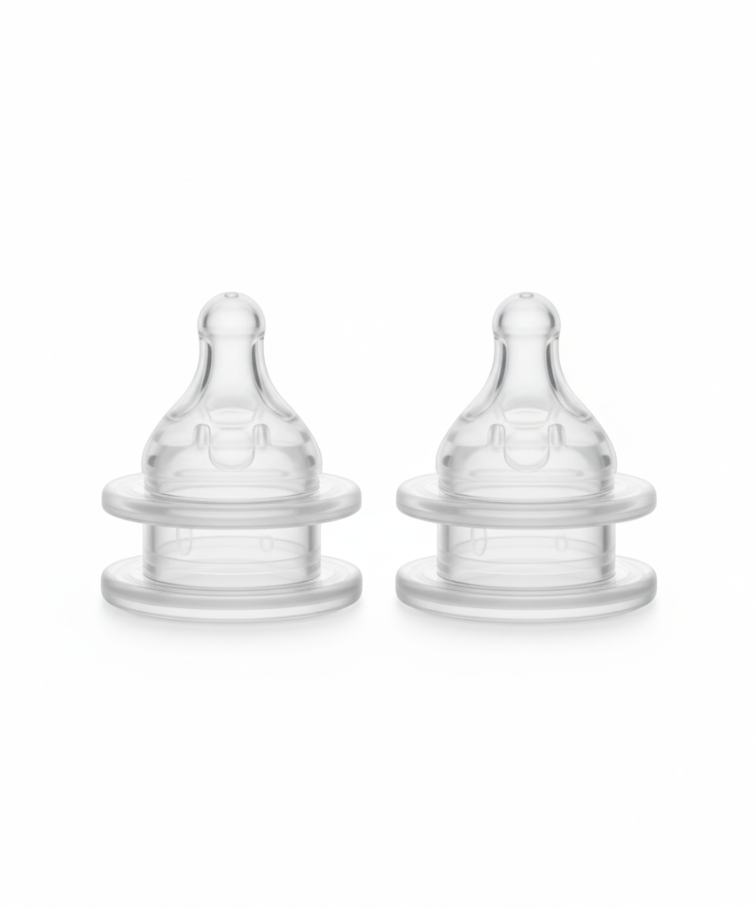 Chicco Physio Anti-Colic Teats (Slow Flow, 0M+)