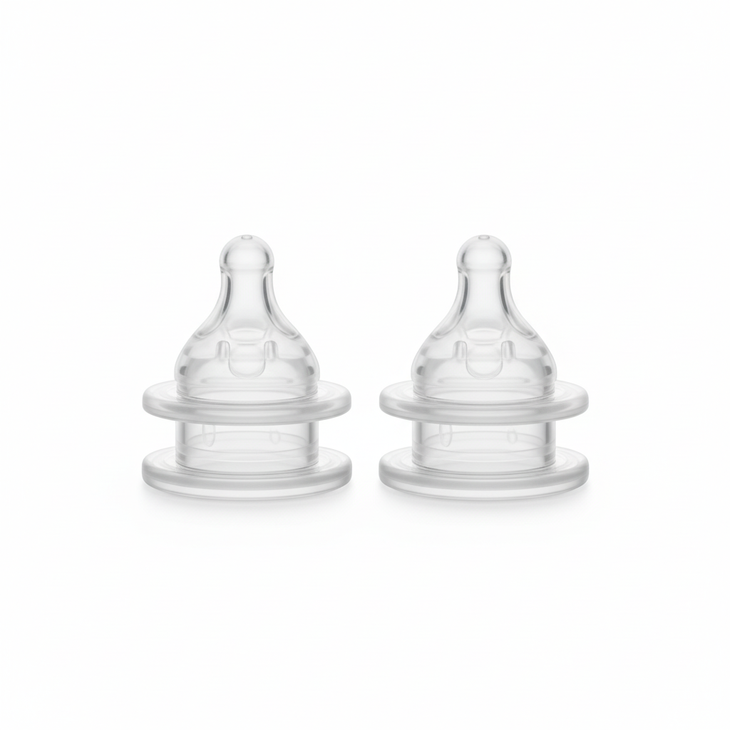Chicco Physio Anti-Colic Teats (Slow Flow, 0M+)