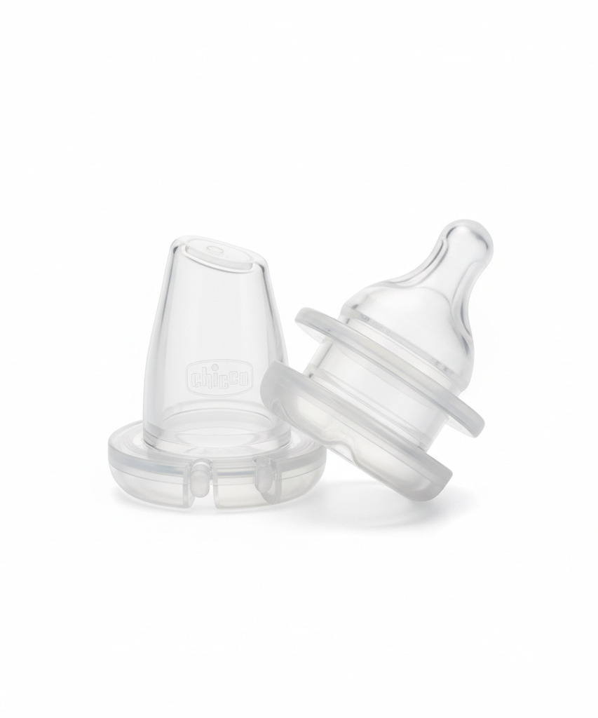 Chicco Physio Anti-Colic Teats (Slow Flow, 0M+)