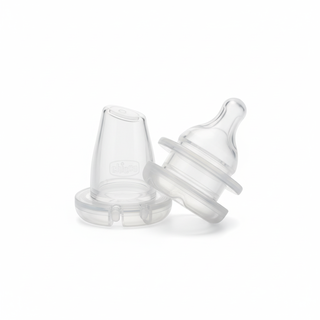 Chicco Physio Anti-Colic Teats (Slow Flow, 0M+)