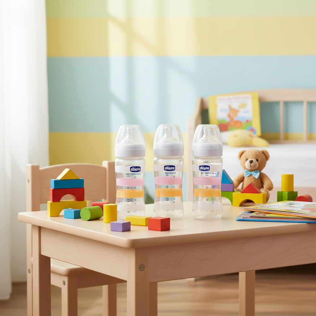 Chicco Well-Being Colors Anti-Colic Baby Bottle