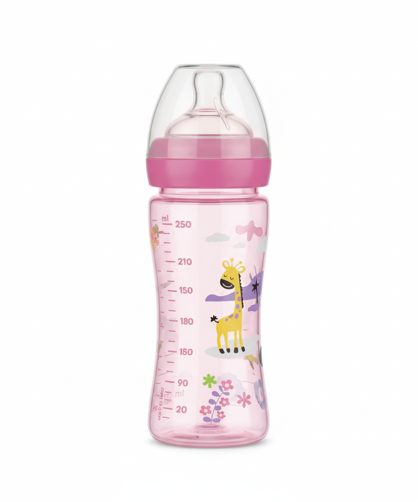 Chicco Well-Being Colors Anti-Colic Feeding Bottle 250ml
