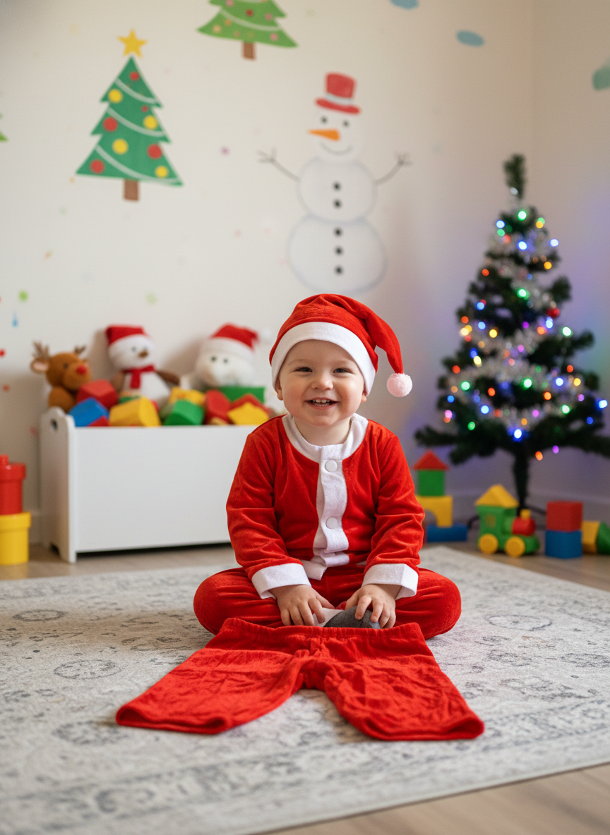 Children's Classic Santa Claus Costume