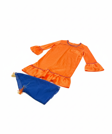Girl Peasant Orange Costume