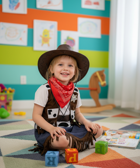 Caw Girl Costume Set