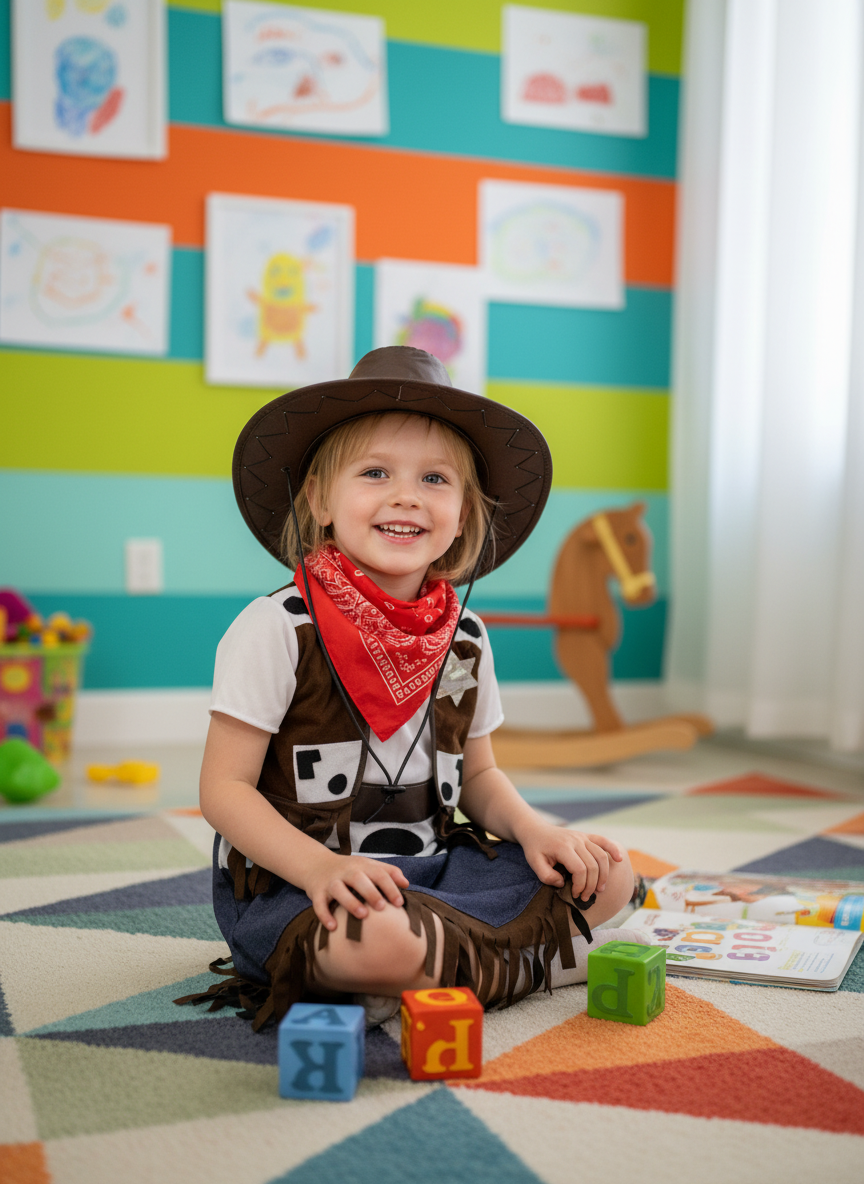 Caw Girl Costume Set