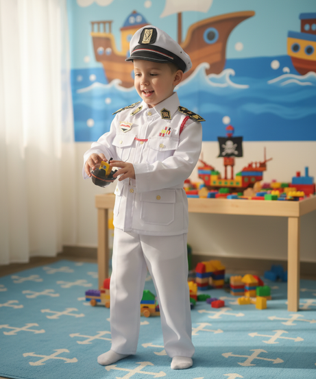 Child's Naval Officer Costume Play Set