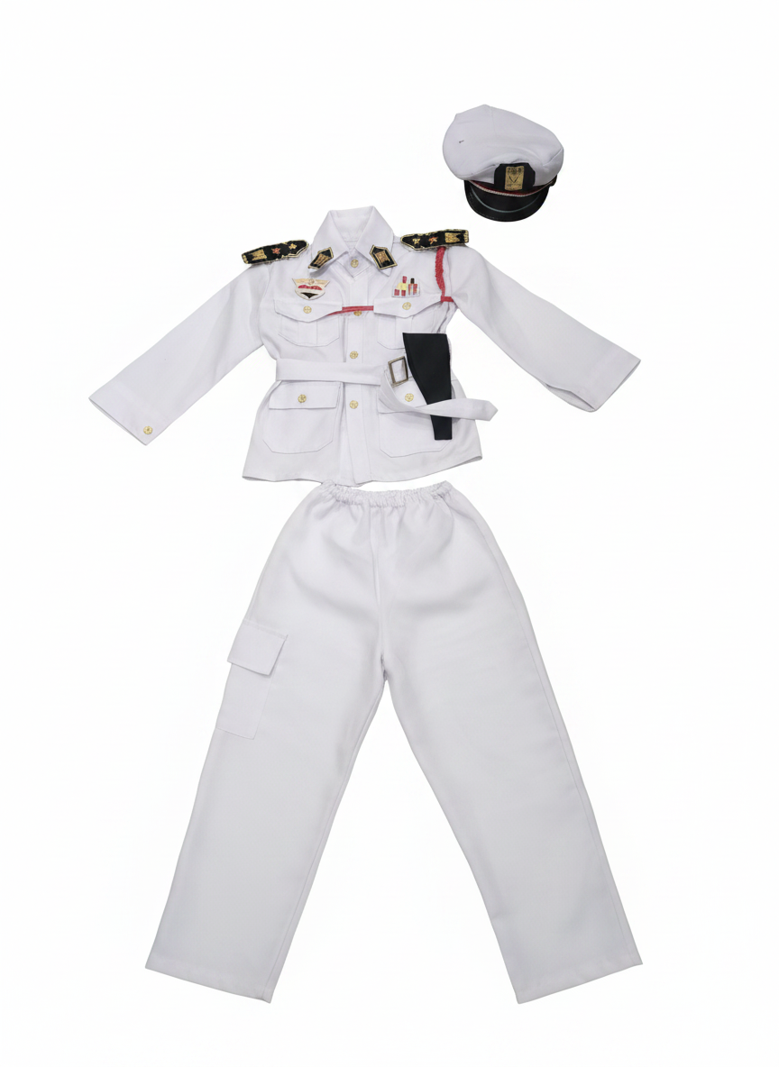 Child's Naval Officer Costume Play Set