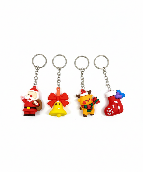 Christmas Holiday Charm Keychain - 1 keychain