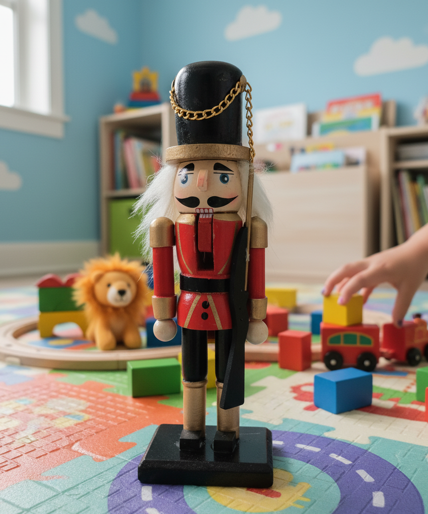 Classic Wooden Nutcracker Soldier Figurine