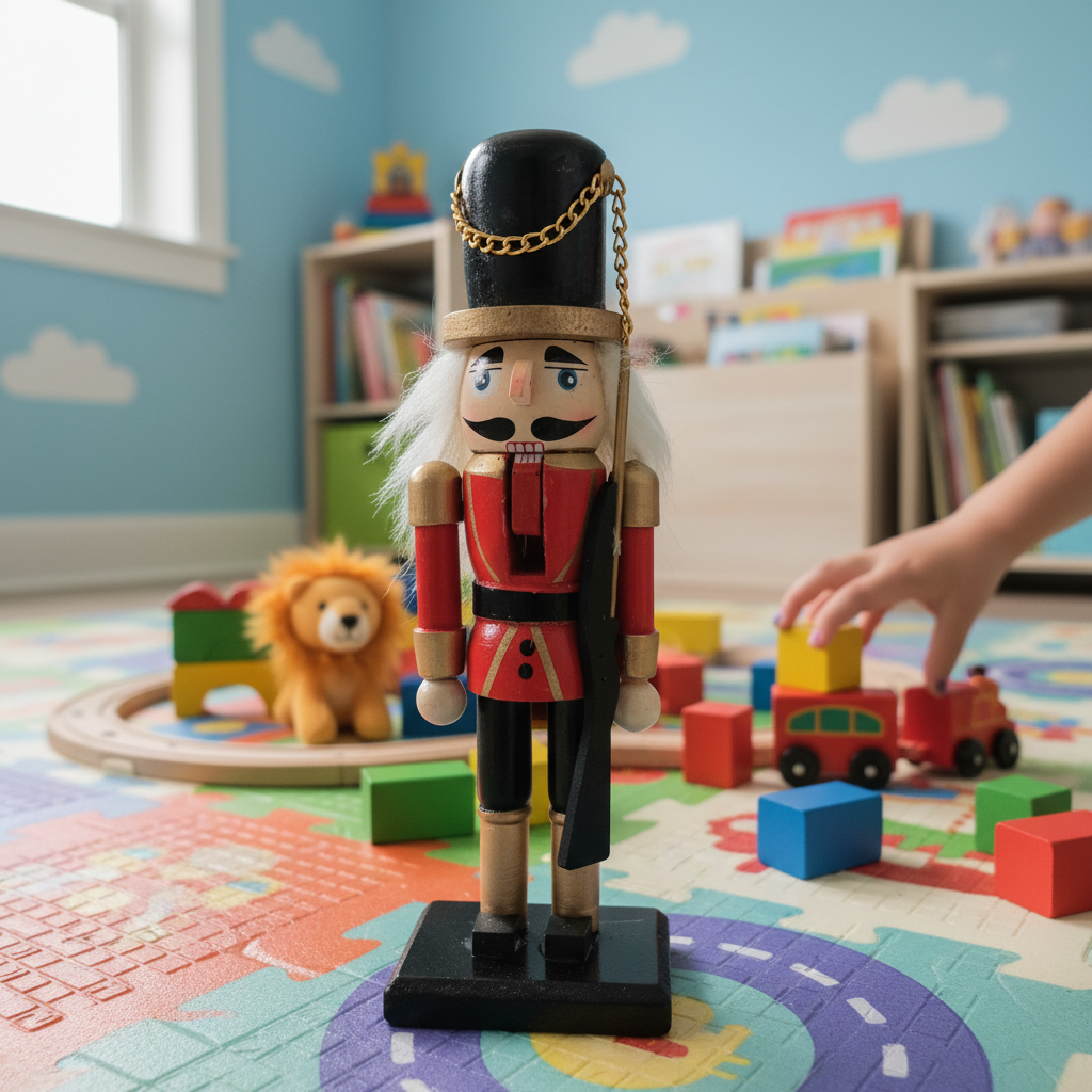 Classic Wooden Nutcracker Soldier Figurine