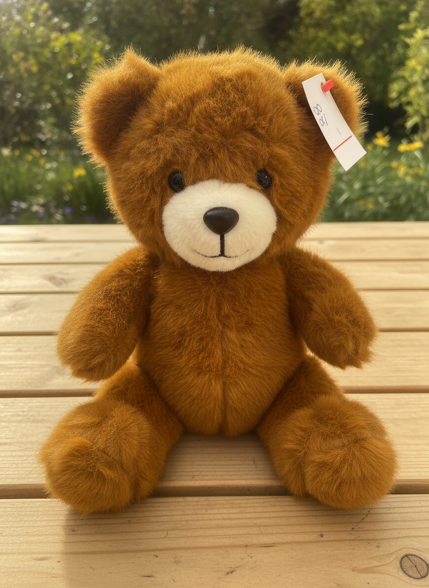 Classic Brown Plush Teddy Bear