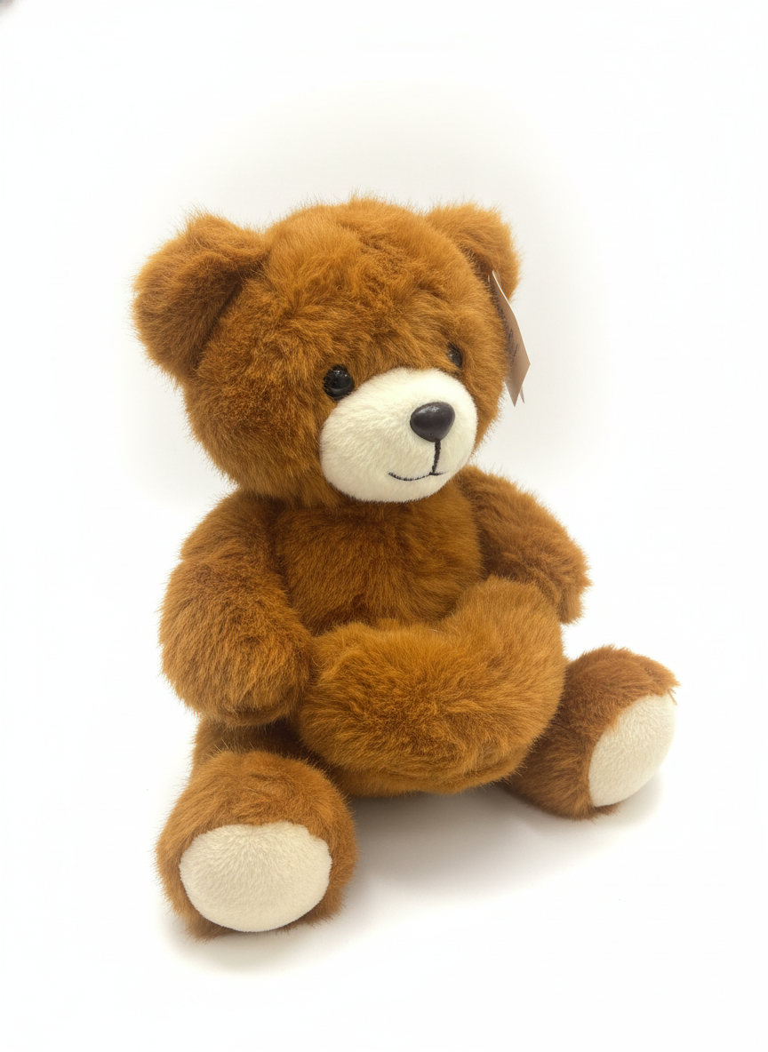 Classic Brown Plush Teddy Bear