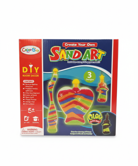 Color Day Create Your Own Sand Art DIY Room Decor