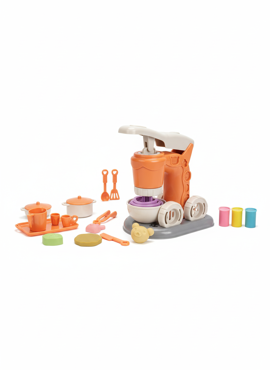 Colored Clay Toys Ice Cream Clay Machine