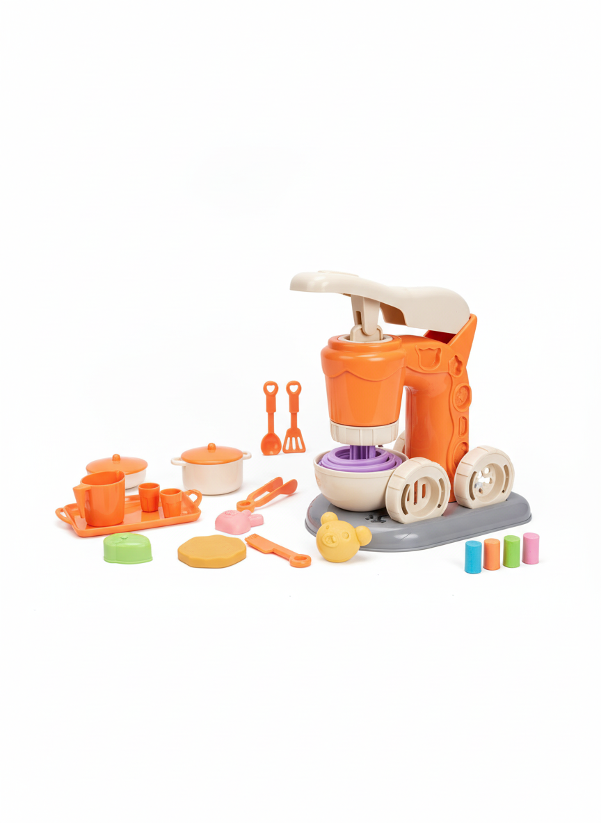Colored Clay Toys Ice Cream Clay Machine