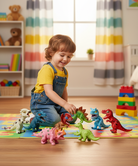 Prehistoric Playmate Pachycephalosaurus Dinosaur Figure
