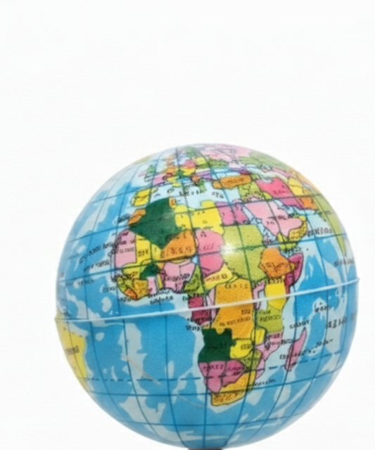 Colorful Miniature World Globe