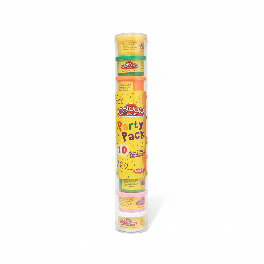 Colour Dough Party Pack - 10 Mini Cans of Colour Dough Compound!