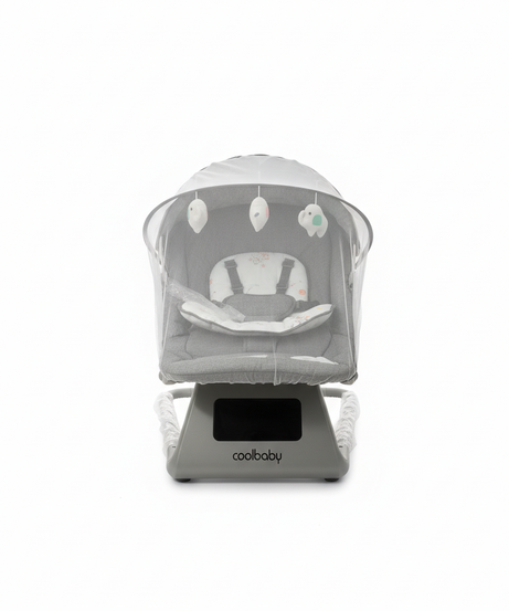 Coolbaby 5-in-1 Digital Baby Swing & Rocker Bassinet (Model CB003)