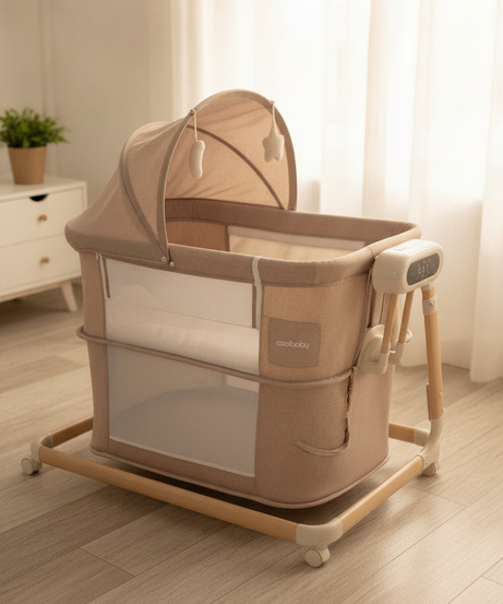 Coolbaby 5 in 1 Multi-Functional Auto-Swing Bassinet (Model: CB112)