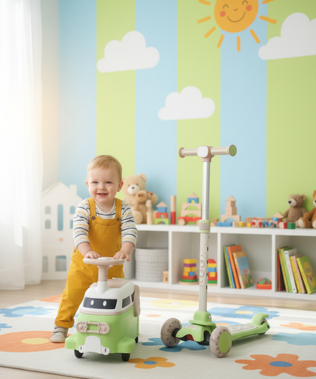 Coop! 3-Wheel Kids Scooter