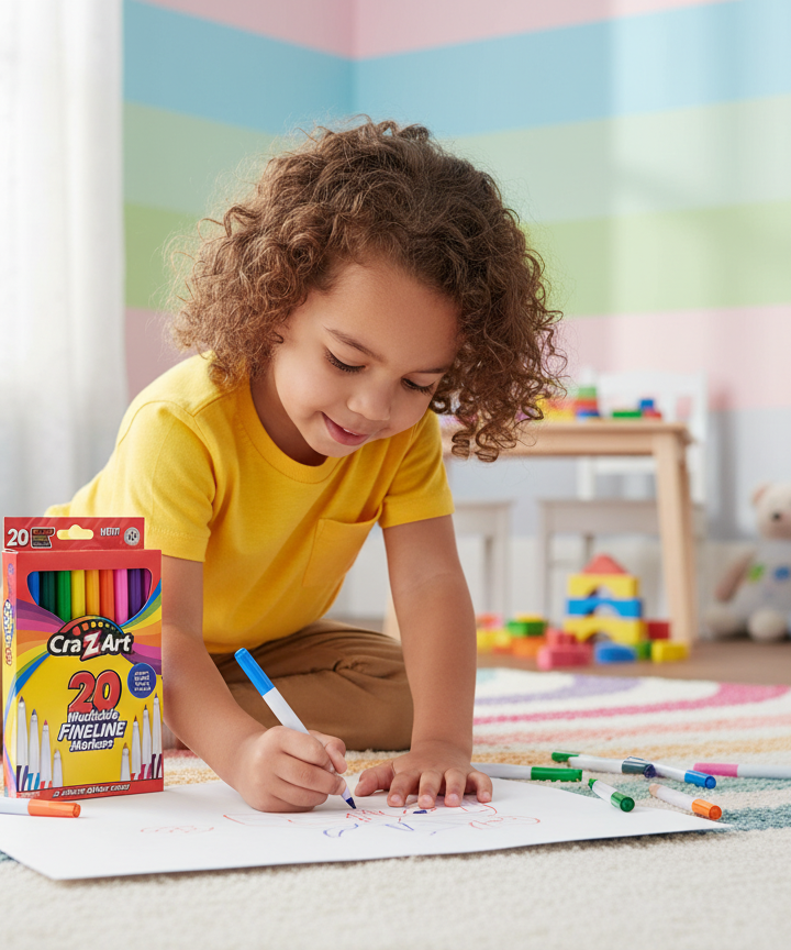 Cra-Z-Art 20 Washable Fineline Markers