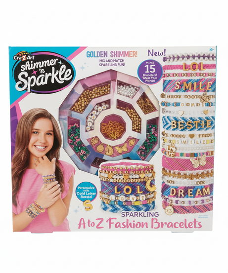 Cra-Z-Art Shimmer 'n Sparkle A to Z Fashion Bracelets