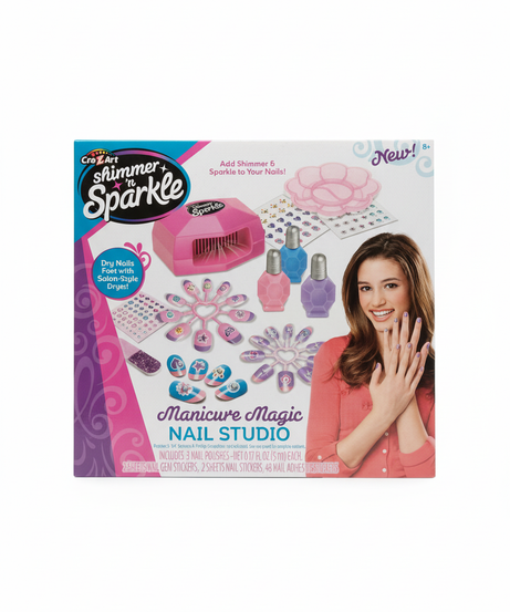 Cra-Z-Art Shimmer 'n Sparkle Manicure Magic Nail Studio