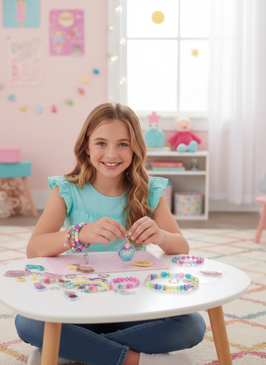 Cra-Z-Art Shimmer 'n Sparkle Mini MANIA Beauty Charms Collectible Charm Bracelets - Series 1